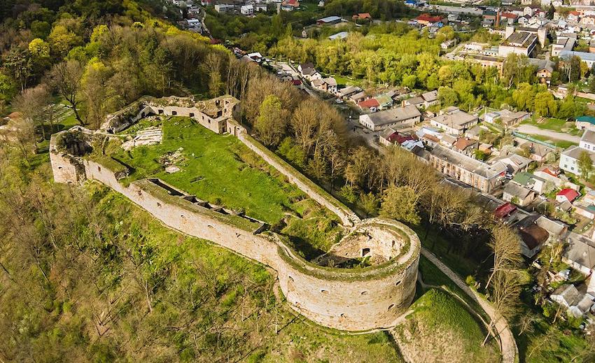 замки тернопільщіни Теребовлянський замок як доїхати