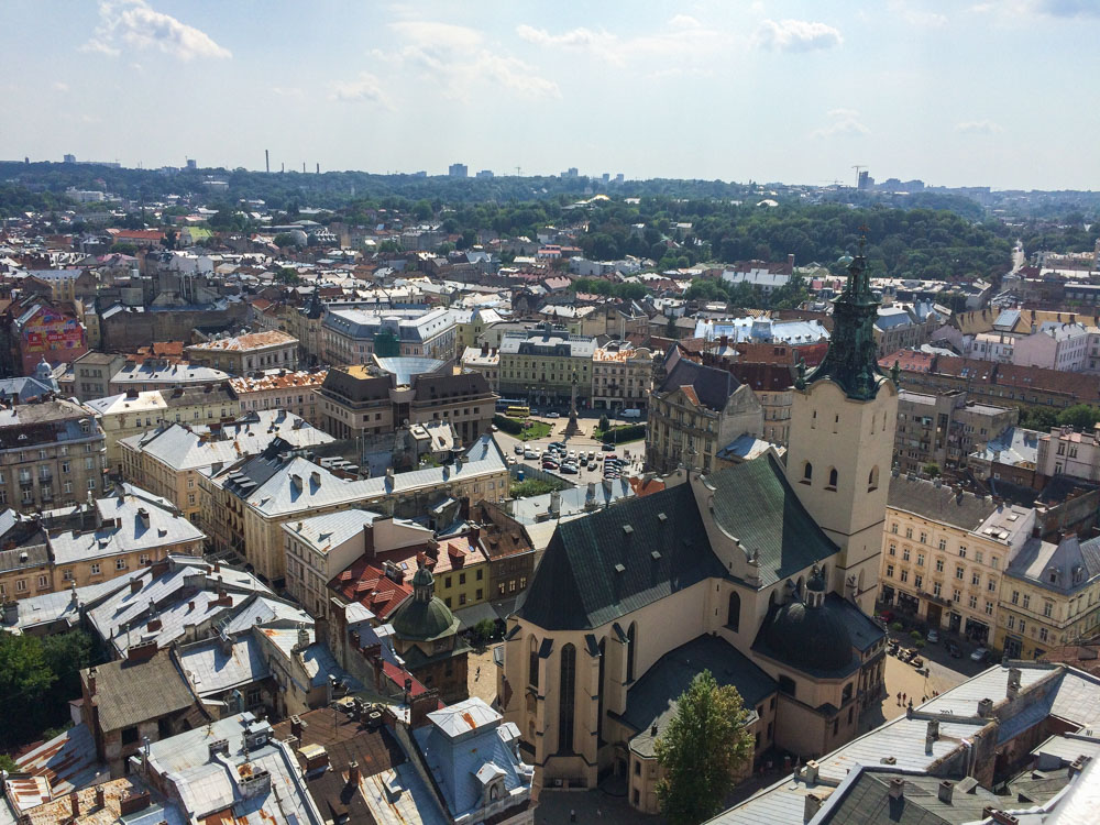 Львів панорама