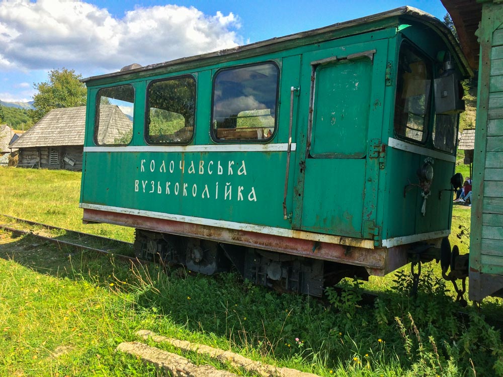 Старе Село, с. Колочава колочавська вузькоколійка