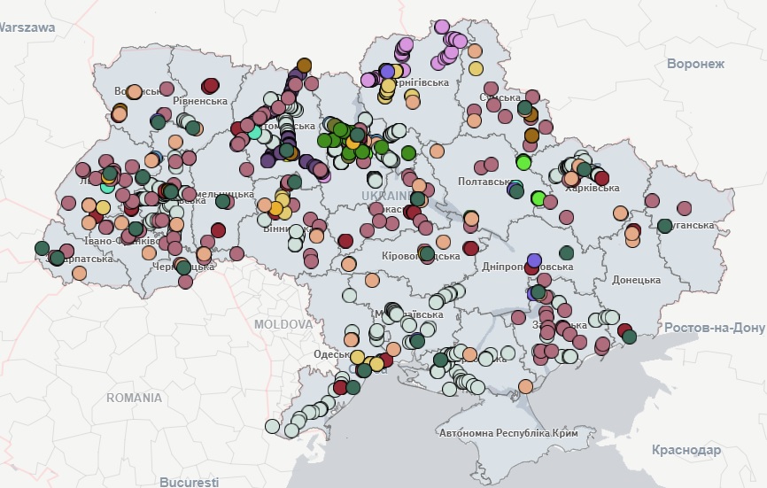 В Україні створили інтерактивну мапу покращень безпеки дорожнього руху