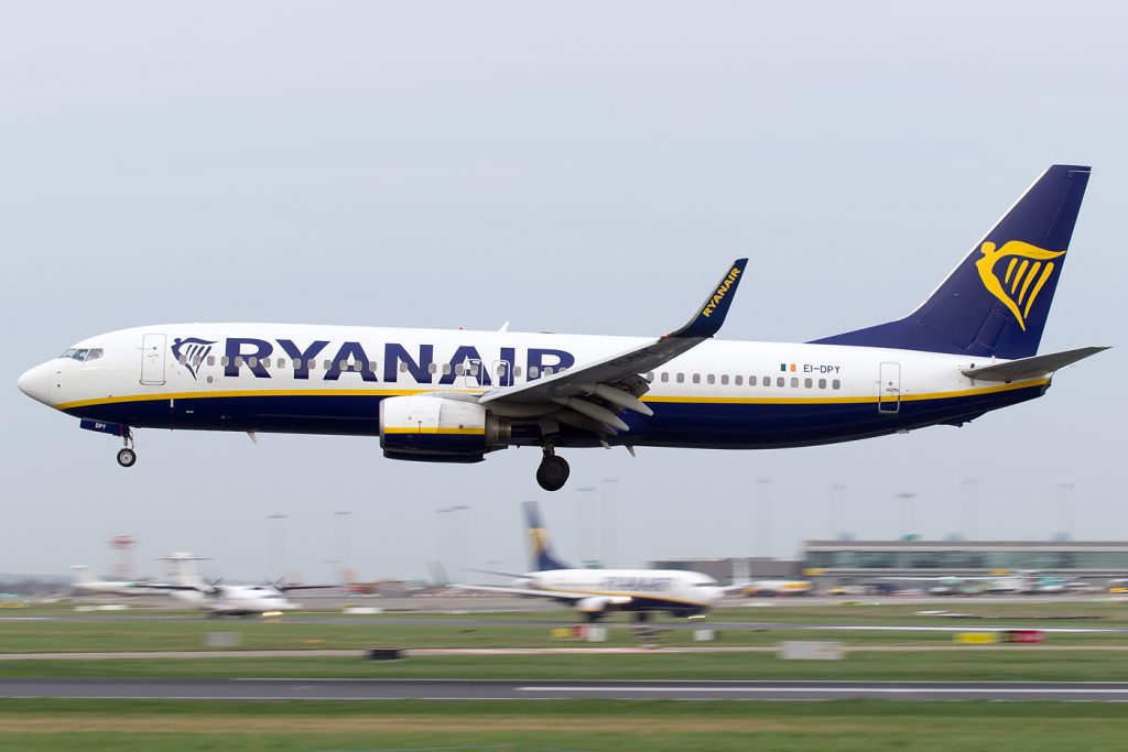 Розпродаж Ryanair: квитки з Києва - від €7