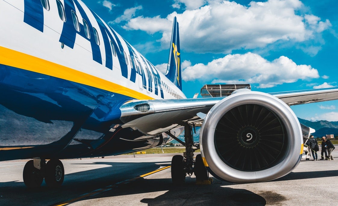 Розпродаж Ryanair: знижка до €30 на різдвяні авіарейси