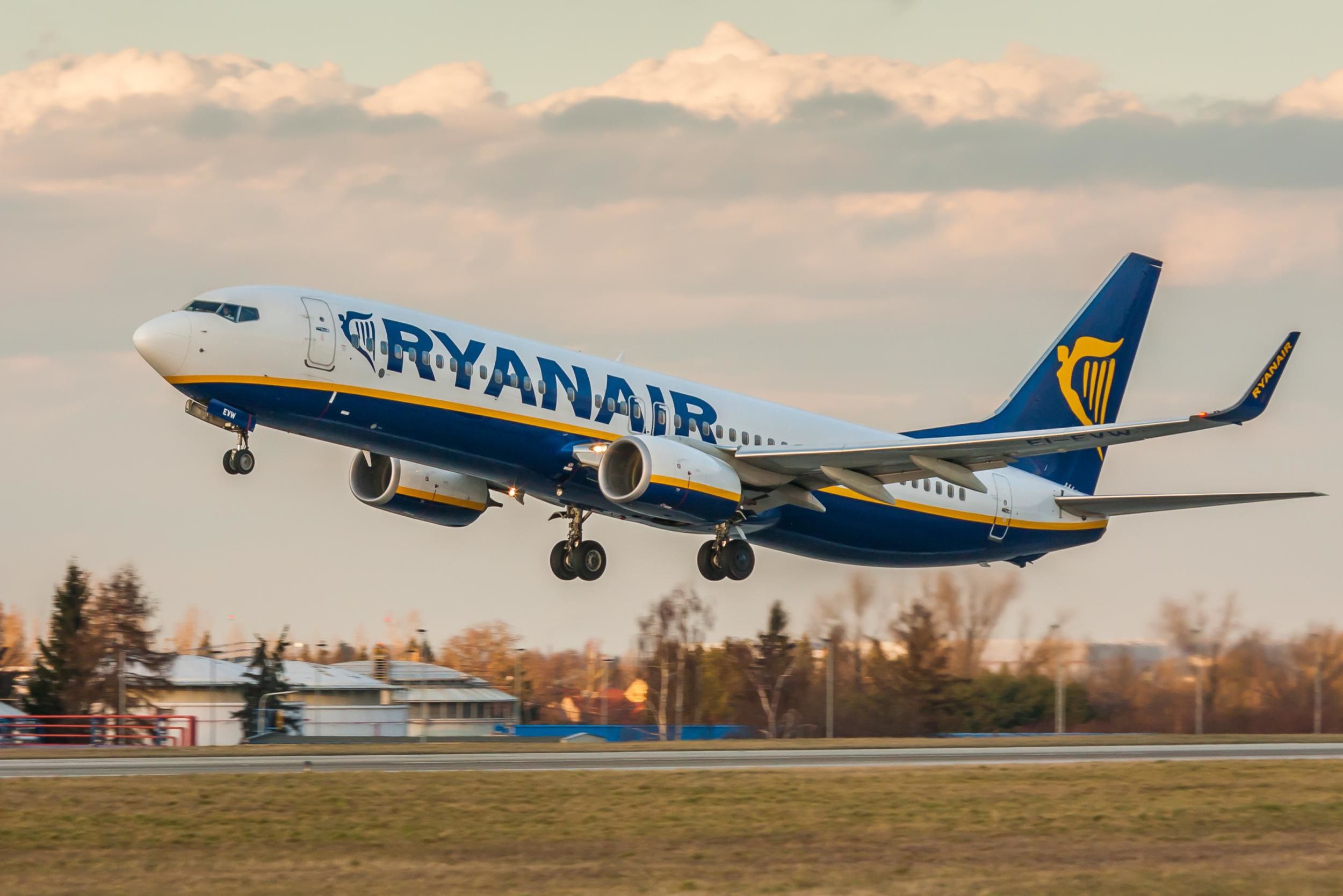 Акція Ryanair: рейси з України - від €8 на літній період