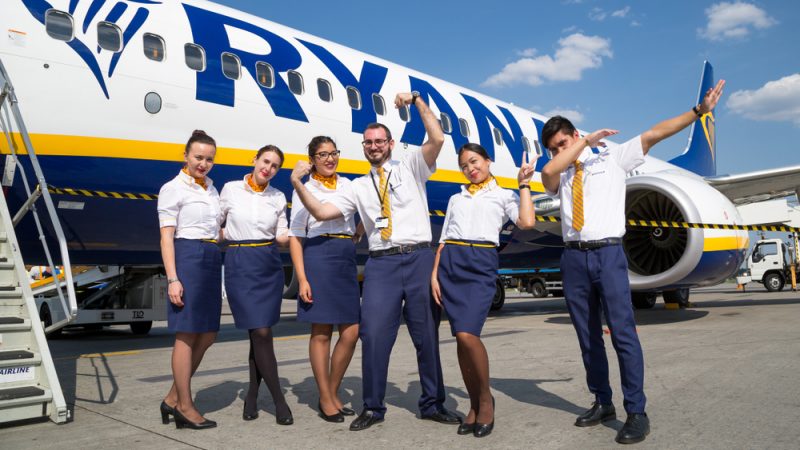Розпродаж Ryanair: квитки з України - від €11 на літній період