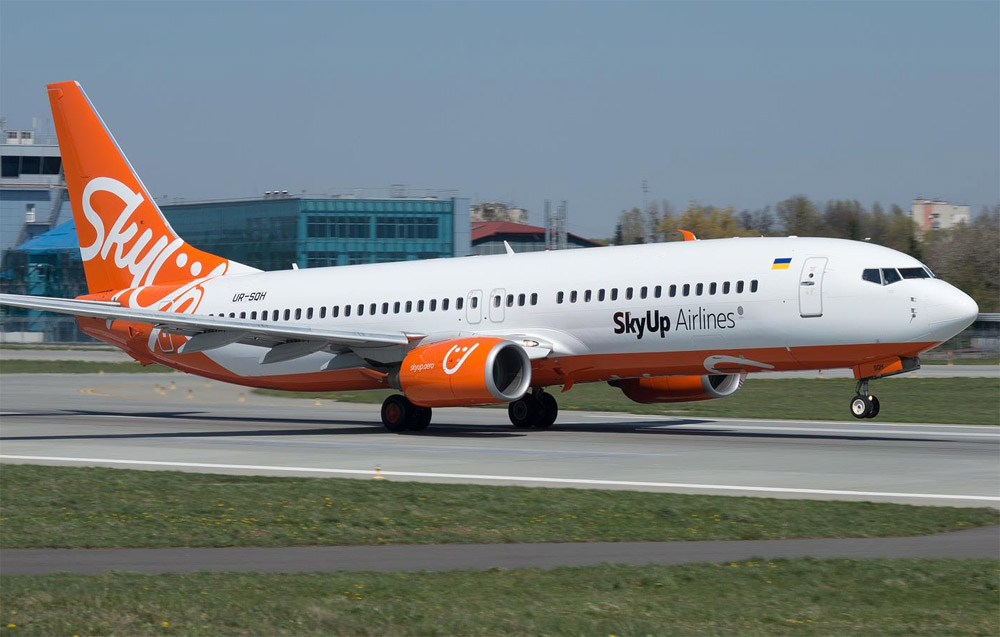 SkyUp запустить рейси в Казахстан та Сербію