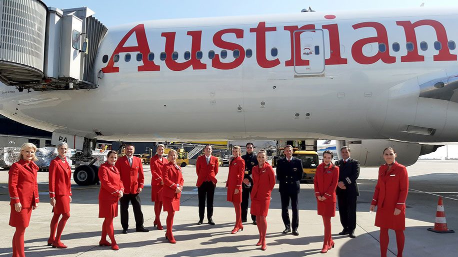 Austrian Airlines з травня літатиме із Запоріжжя