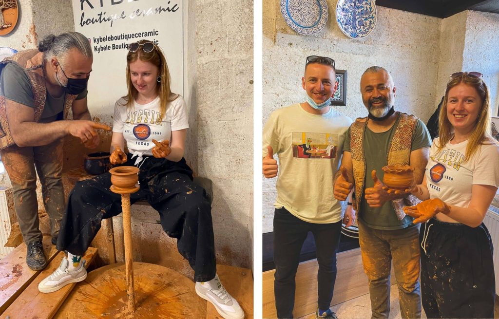 гончарний майстер клас каппадокія