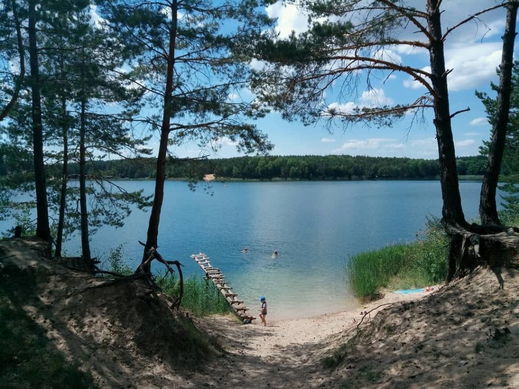 блакитні озера олешня чернігіська область відпочинок