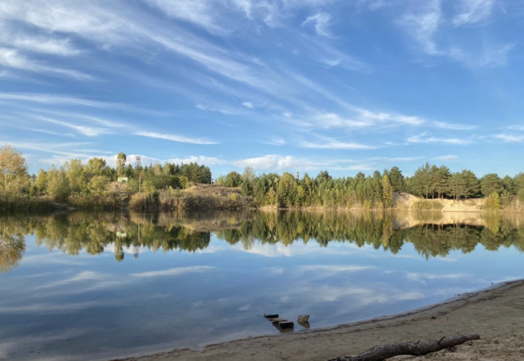 Блакитні озера біля Світловодська, Кіровоградська область