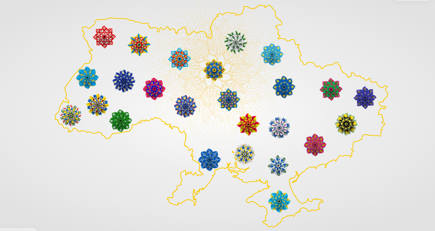 В Україні створили інтерактивну мапу з подіями до Дня Незалежності
