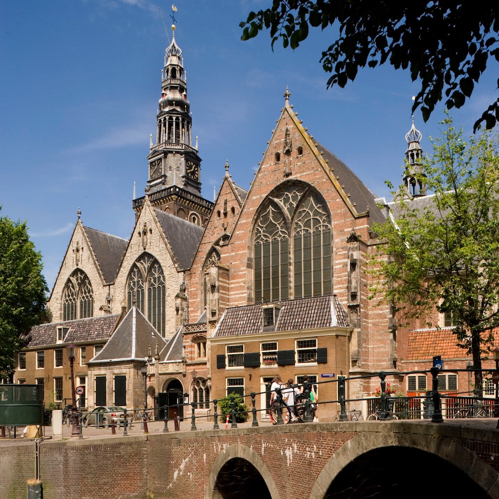собор Oude Kerk амстердам