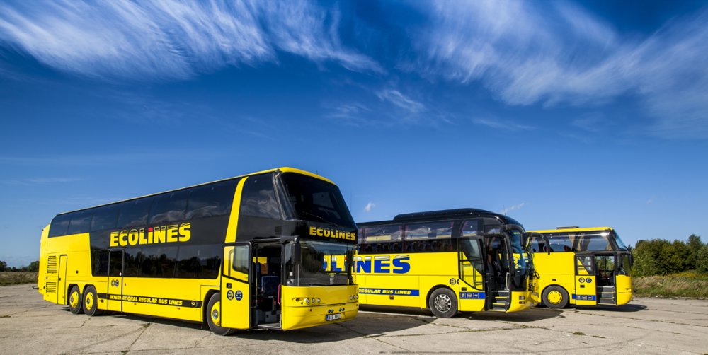 Ecolines: автобуси до Німеччини, Чехії та Польщі зі знижками до 70%