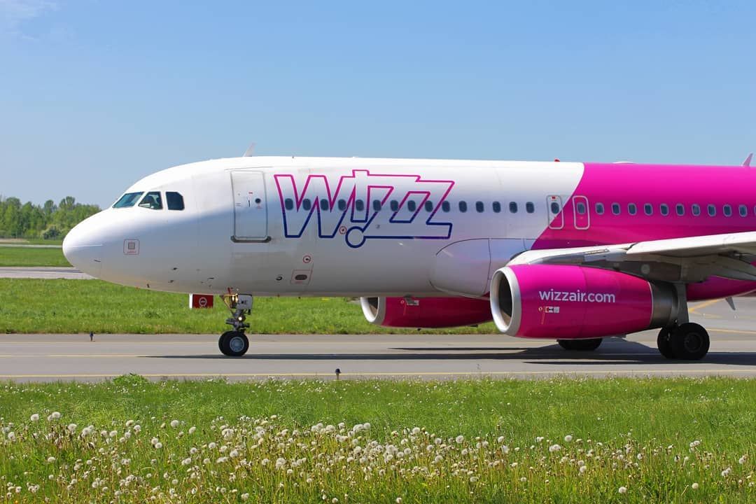 Wizz Air пропонує знижку 20% на деякі рейси з України
