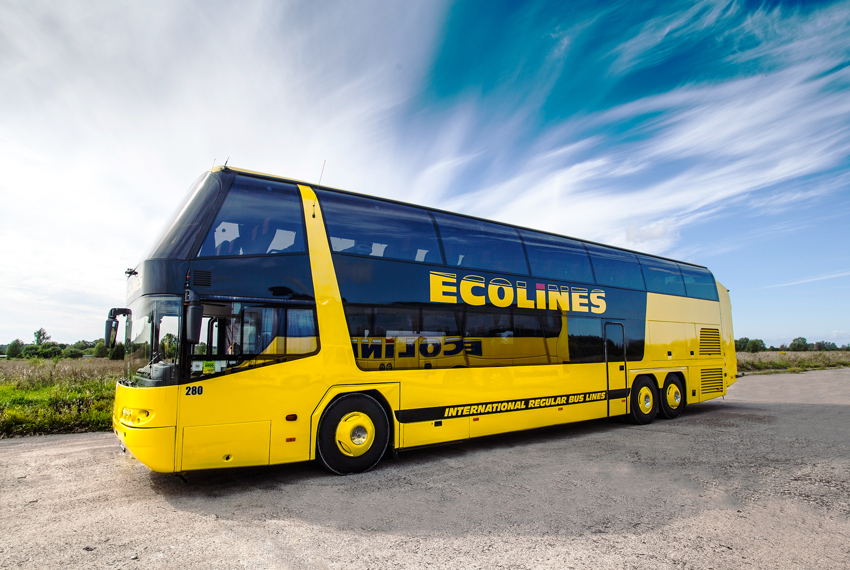 Ecolines: знижка 50% на автобуси до Польщі, Чехії та Німеччини