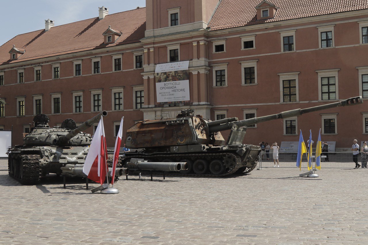 У Варшаві відкрили виставку знищеної російської військової техніки