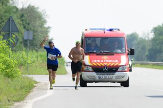 Рятувальник пробіжить з Києва до Варшави, щоб зібрати кошти на спецтехніку