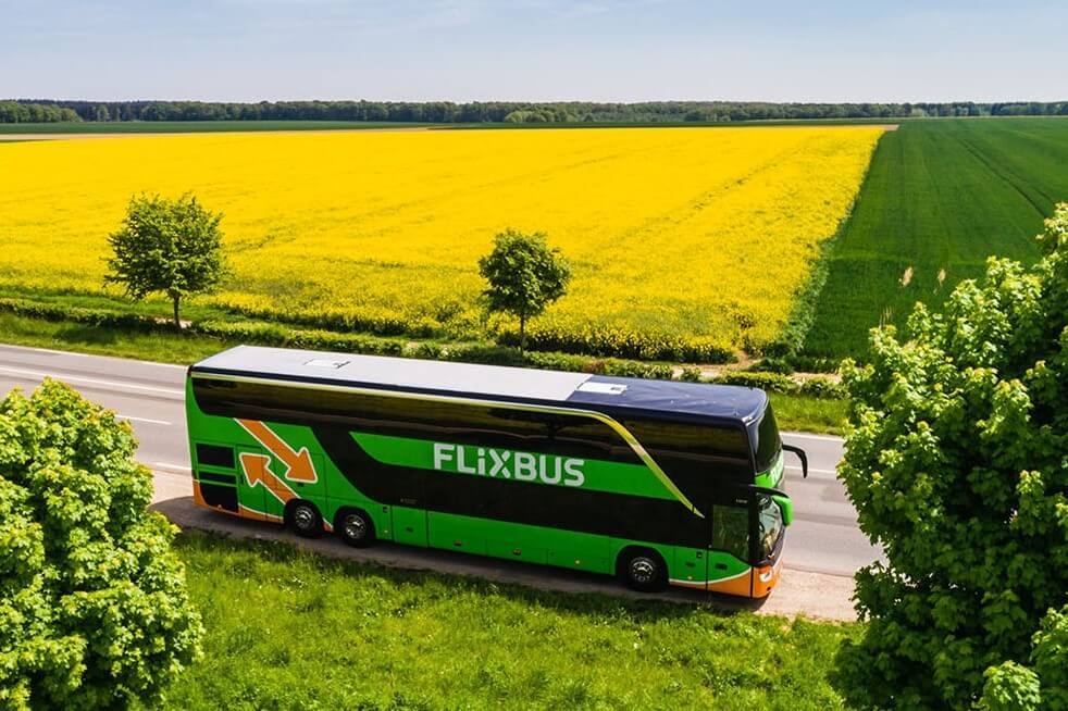 Flixbus запускає нові рейси від кордону України до низки міст Європи
