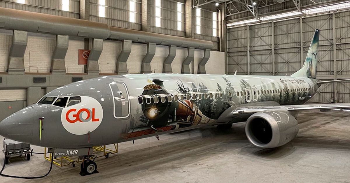 Бразильська авіакомпанія прикрасила літак в стилі "Гаррі Поттера"