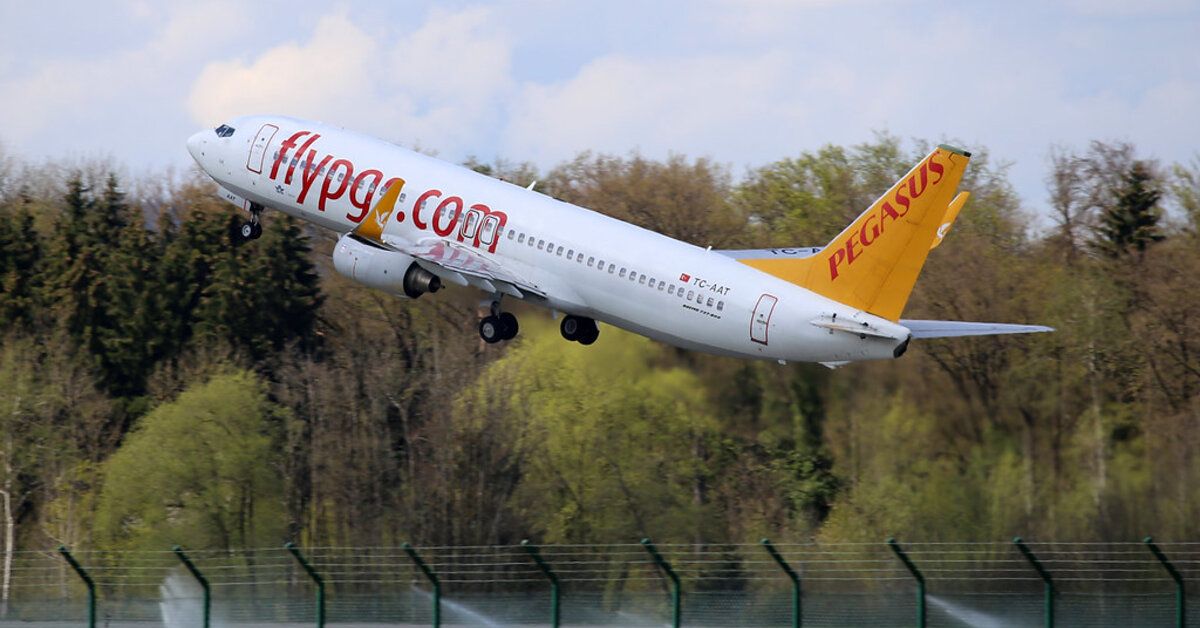 Pegasus Airline: акційні авіаквитки з Туреччини - €5+податки