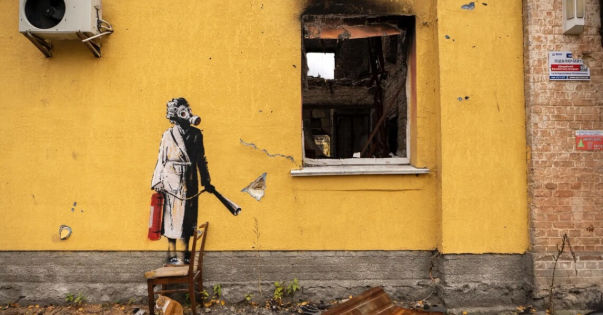 бенксі графіті в україні критика