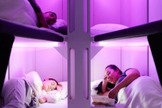 Новозеландська авіакомпанія встановить ліжка в економкласі