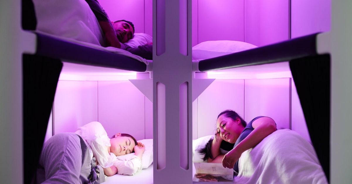 Новозеландська авіакомпанія встановить ліжка в економкласі