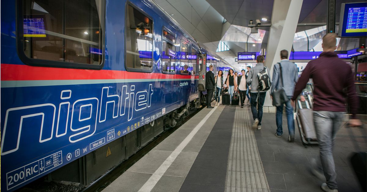 Австрійська залізниця розширює мережу нічних поїздів по Європі