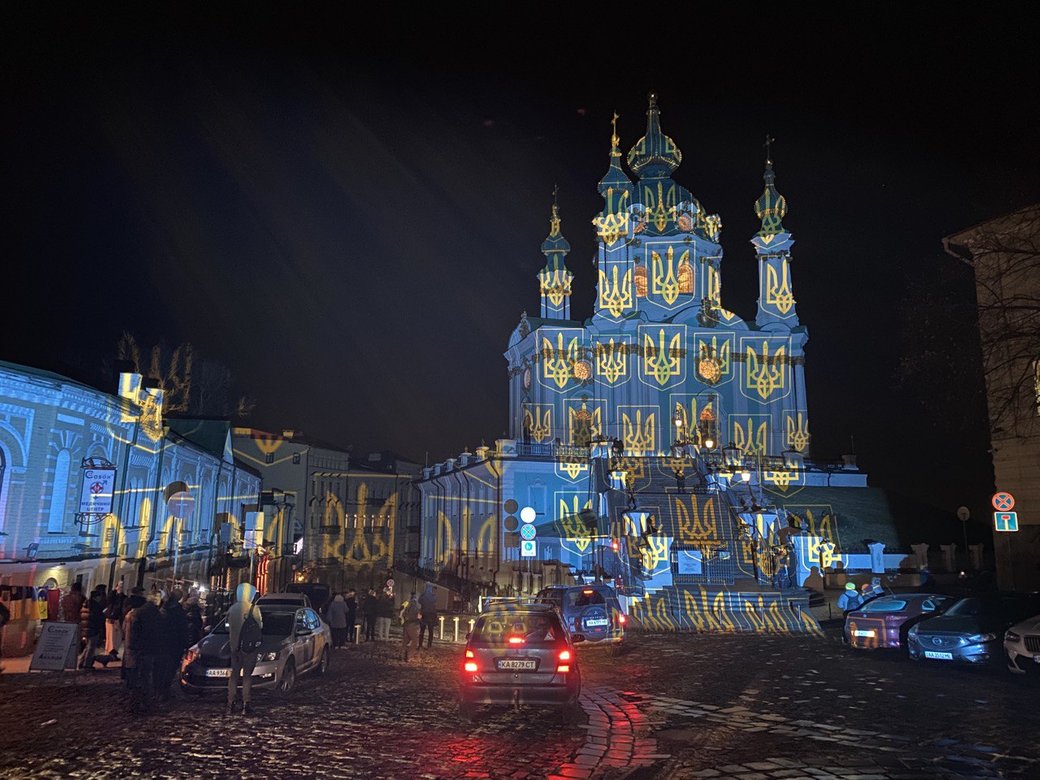 Швейцарський художник проводить світловий арт-тур у Києві