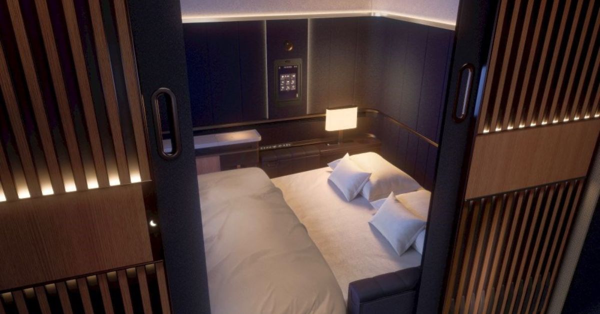 Lufthansa показала каюти 1 класу, які виглядають як готельний номер