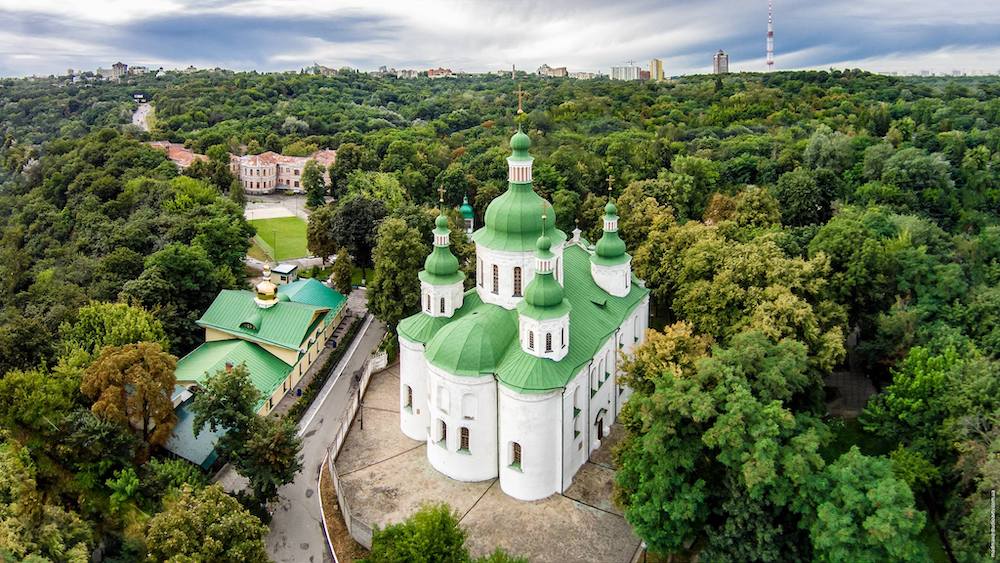 Кирилівська церква (Київ) фото московський патріархат