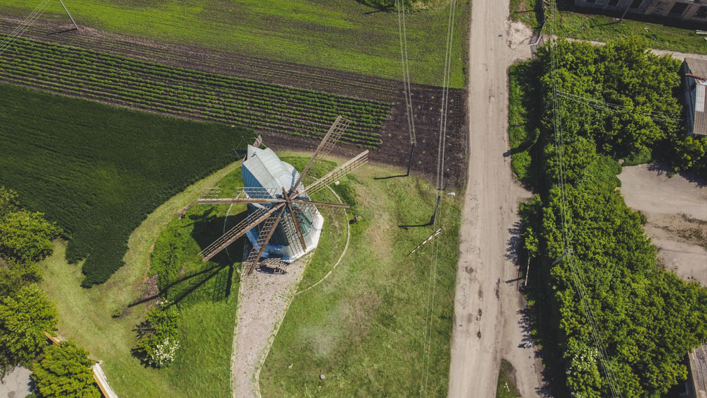вітряк голандського типу черкаська область пустовіти маршрут