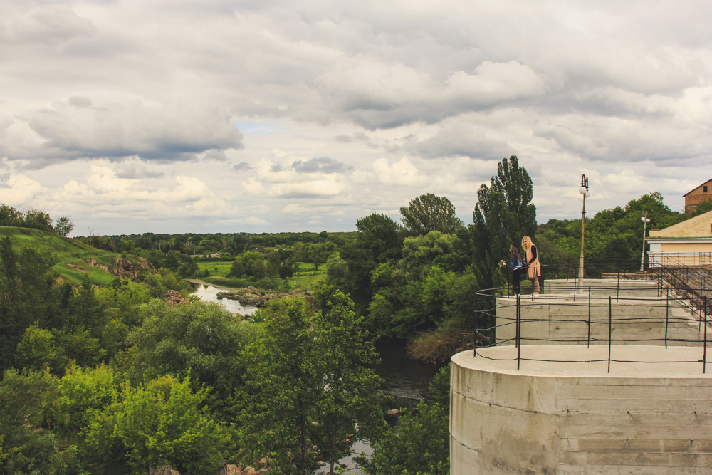 стеблів гес дамба плотина як доїхати водоспад