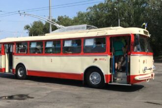 У Рівному для туристів відновили найстаріший тролейбус