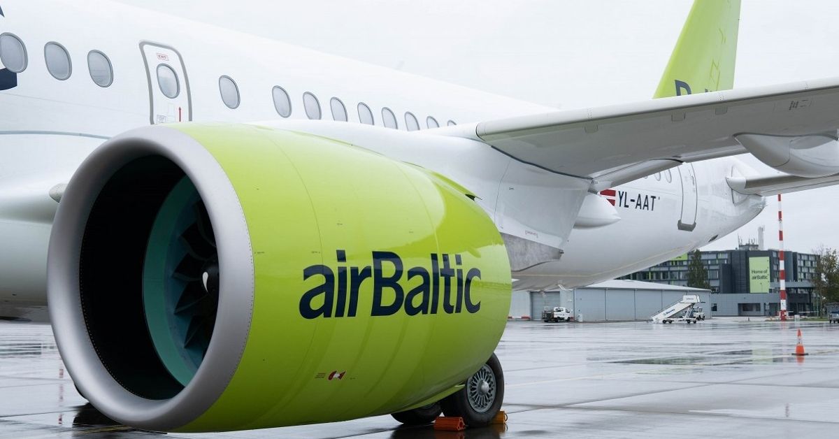 Чорна п'ятниця airBaltic: авіарейси з Риги та Вільнюса — від €33