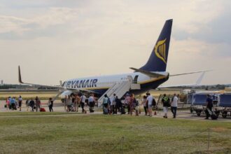 Квитки на рейси Ryanair у середньому зросли на 24% протягом літа