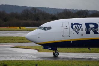 Акція Ryanair: знижка 10% на рейси взимку