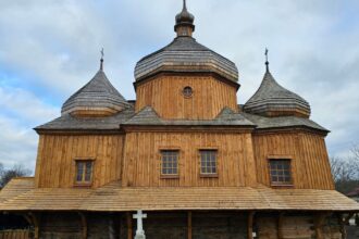 На Львівщині відновили майже трьохсотлітню дерев'яну церкву
