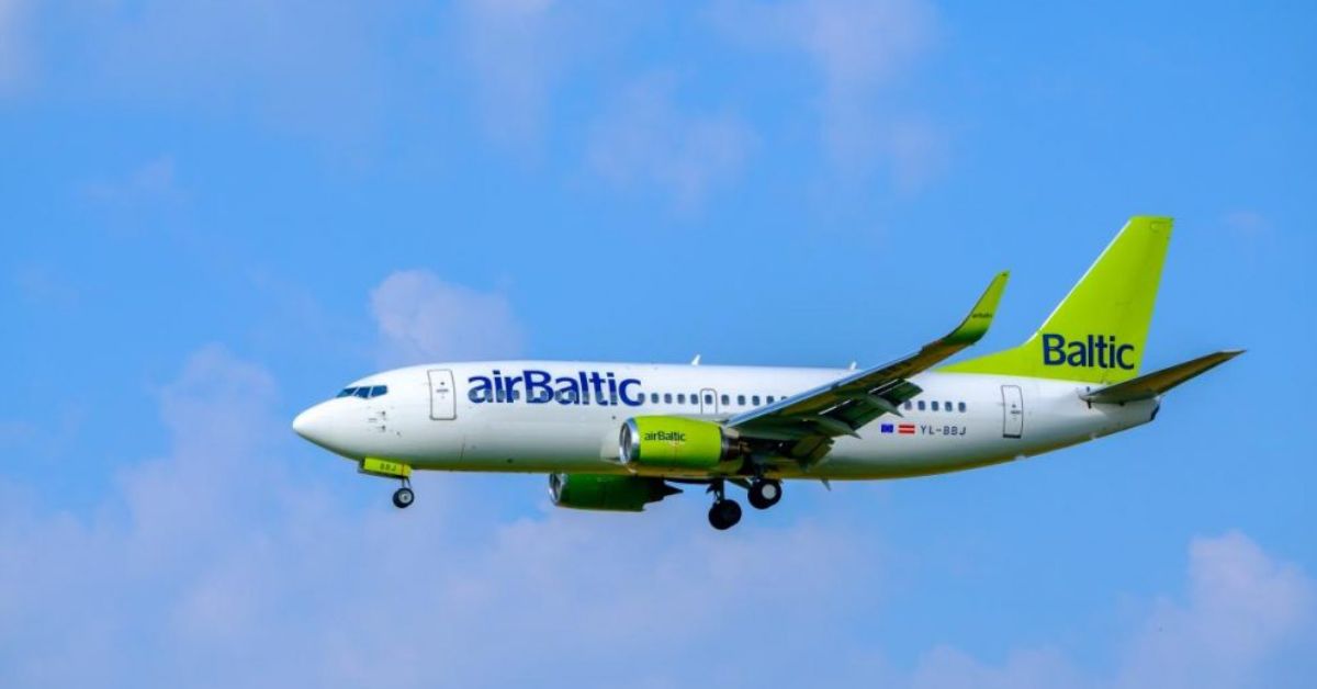 Останній розпродаж airBaltic цього року: рейси з країн Балтії — від €33