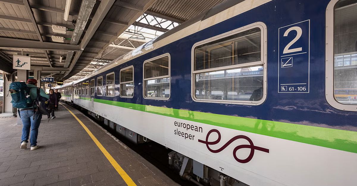 European Sleeper запускає нічний поїзд з Праги у Брюссель