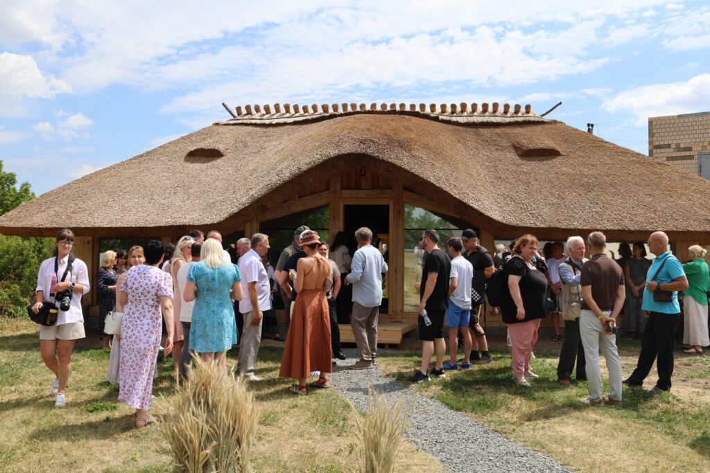 Державний історико-культурний заповідник "Трипільська культура", що у селі Легедзине на Черкащині, презентував новий унікальний експозиційний павільйон
