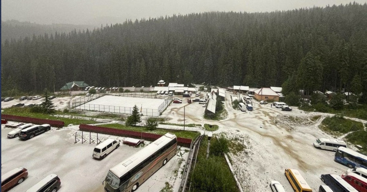 У Карпатах наприкінці серпня випав перший сніг: що відомо
