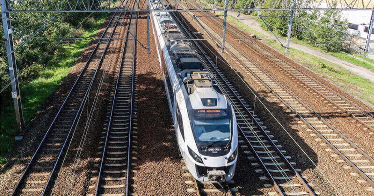 Поїзд на євроколії 1435 мм (ілюстративне фото)