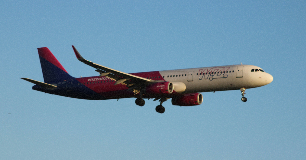 Тільки сьогодні! Wizz Air знизив ціни на рейси до Рима, Копенгагена, Будапешта та інших міст. Подорожуйте до 25 жовтня 2026 року за ціною від €15.