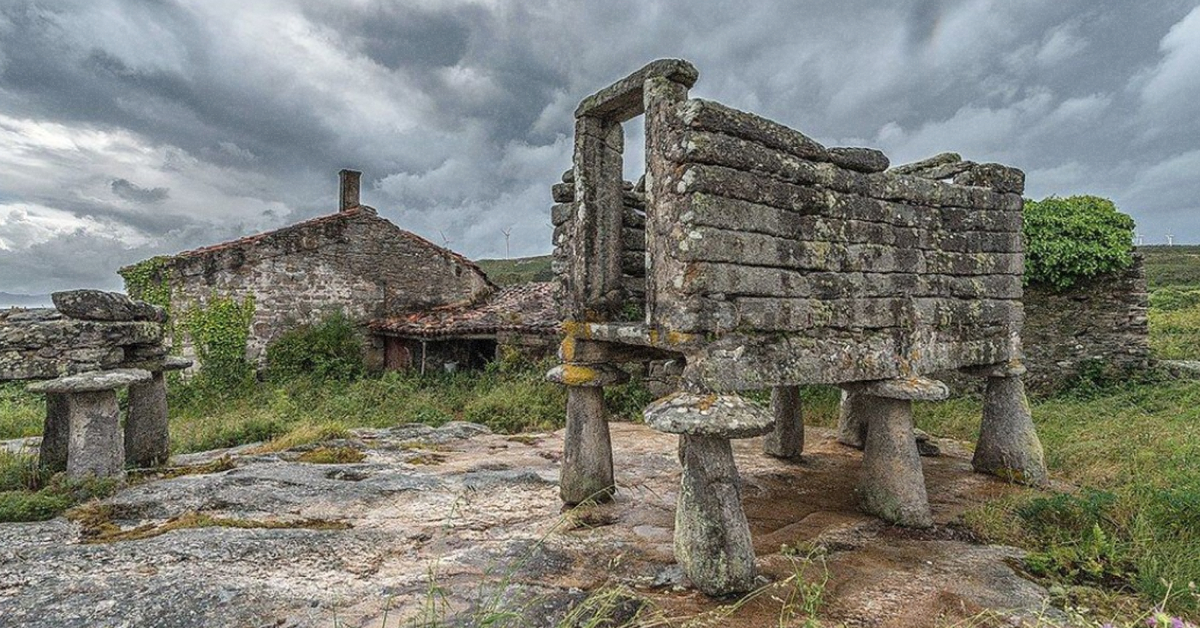 Краєвид на Атлантичний океан з території села Канделаго, Галісія