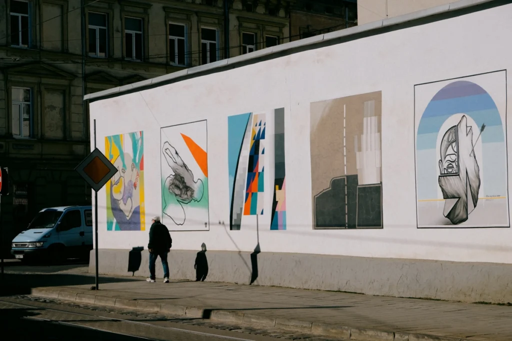 Lviv Street Gallery вулична галерея львів