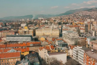 панорама міста сарєво