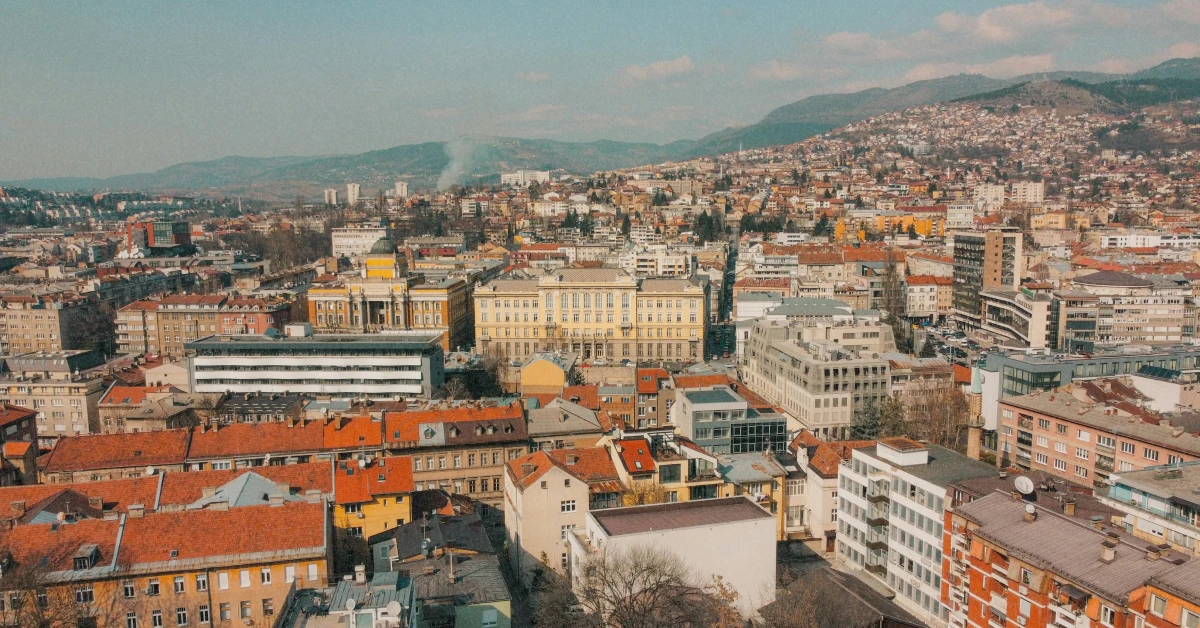 панорама міста сарєво