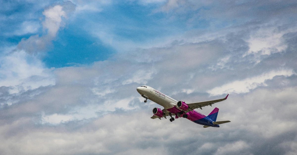 Пасажирський літак Wizz Air Кишинева в Молдові