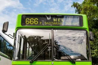 Автобус FlixBus на маршруті 666 до Хельської коси в Польщі