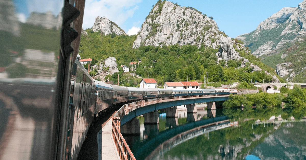 потяг Balkan Explorer на маршруті